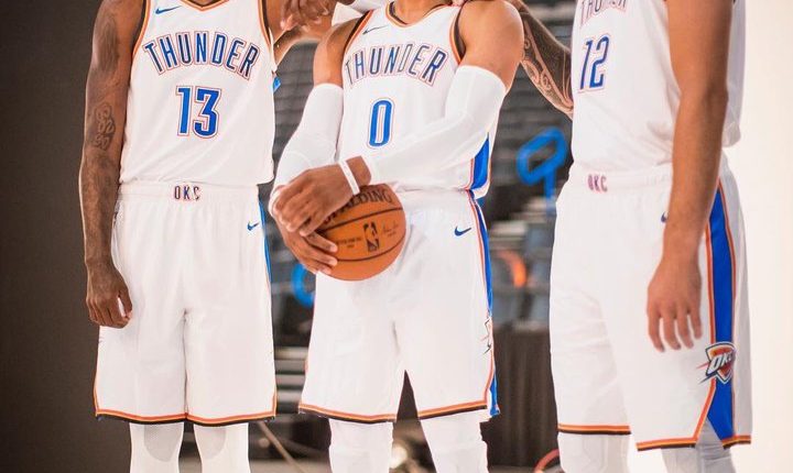 George, Westbrook  y Adams. (Oklahoma)